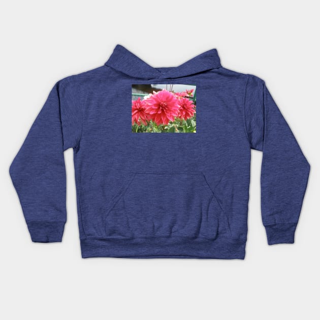 Flowers Kids Hoodie by swilley